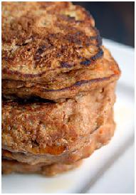 Flaxseed and Apple Pancakes