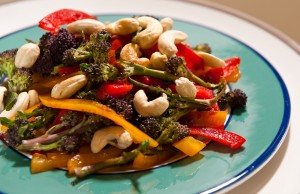 Healthy Eating with Cashew Stir Fry